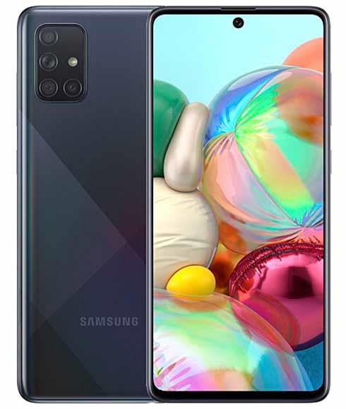 Samsung Galaxy A71 128GB Siyah (İthalatçı Garantili Outlet Ürün)